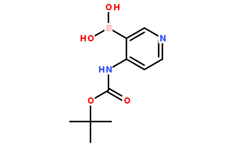 4-tert-Butyloxycarbonylaminopyridine-3-boronic acid