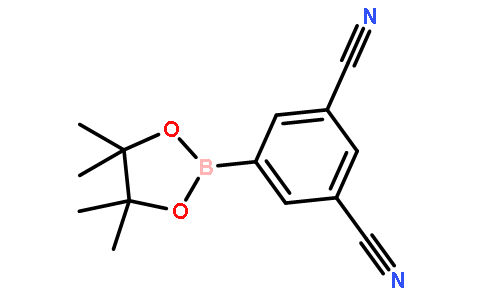 5-(4,4,5,5-tetramethyl-1,3,2-dioxaborolan-2-yl)isophthalonitrile