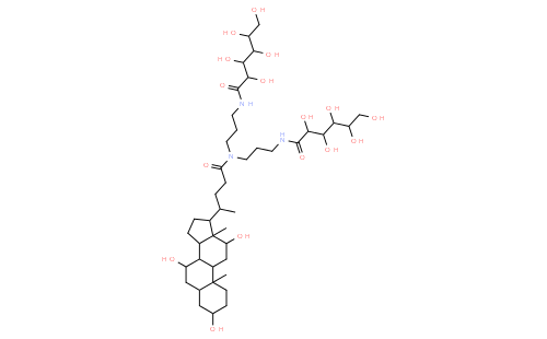 (3a,5b,7a,12a)-N,N-双[3-(D-葡萄糖酰氨基)丙基]-3,7,12-三羟基胆甾烷-24-胺