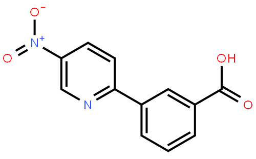 3-(5-Nitropyridin-2-yl)benzoic acid