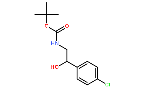 CARBAMIC ACID,[2-(4-FLUOROPHENYL)-2-HYDROXYETHYL]-,1,1-DIMETHYLETHYL ESTER(9Cl)