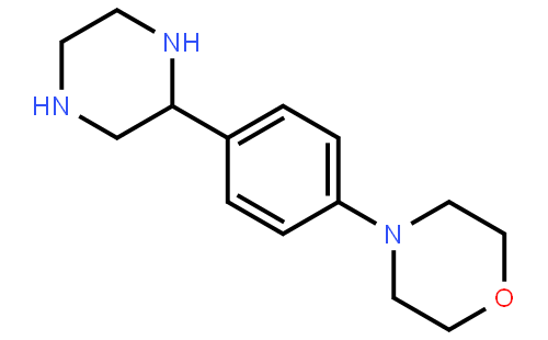 4-(4-Piperazin-2-yl-phenyl)morpholine