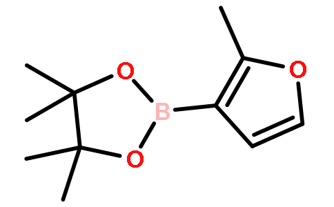 4,4,5,5-Tetramethyl-2-(2-methylfuran-3-yl)-1,3,2-dioxaborolane