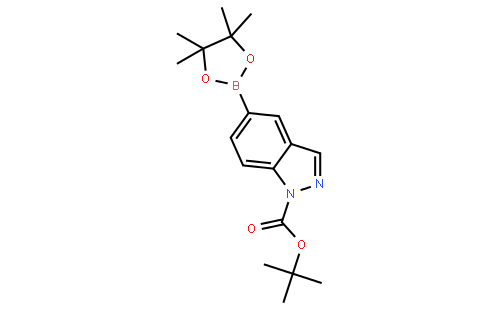 tert-Butyl 5-(4,4,5,5-tetramethyl-1,3,2-dioxaborolan-2-yl)-1H-indazole-1-carboxylate