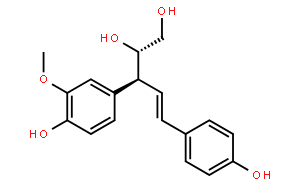 (2S，3S，4E)-3-(4-羥基-3-甲氧基苯基)-5-(4-羥基苯基)-4-戊烯-1，2-二醇