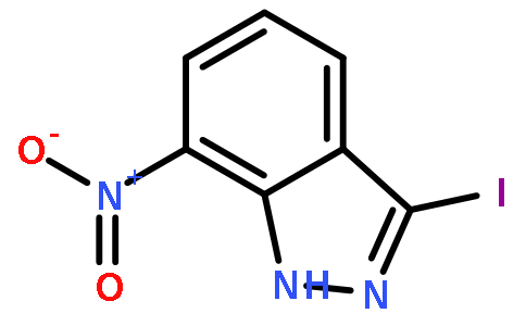1H-INDAZOLE,3-IODO-7-NITRO-