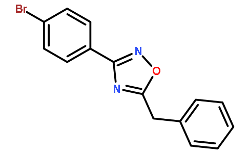 5-Benzyl-3-(4-bromophenyl)-1,2,4-oxadiazole
