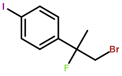 1-(1-bromo-2-fluoropropan-2-yl)-4-iodobenzene
