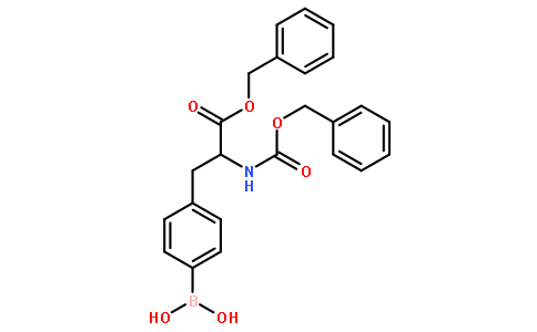 (S)-(4-(3-(Benzyloxy)-2-(((benzyloxy)carbonyl)amino)-3-oxopropyl)phenyl)boronic acid
