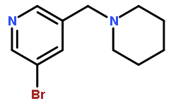 3-溴-5-(哌啶-1-基甲基)吡啶