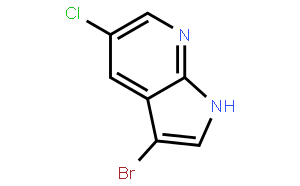 3-溴-5-氯-1H-吡咯并[2,3-b]吡啶