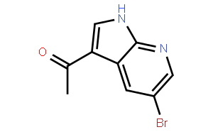 1-(5-溴-1H-吡咯并[2,3-b]吡啶-3-基)乙酮