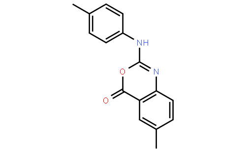 6-Methyl-2-(p-tolylamino)-4H-benzo[d][1,3]oxazin-4-one