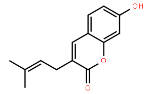 7-Hydroxy-3-(3-methylbut-2-en-1-yl)-2H-chromen-2-one