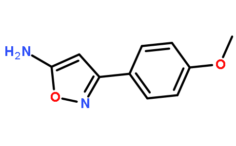 3-(4-Methoxy-phenyl)-isoxazol-5-ylamine