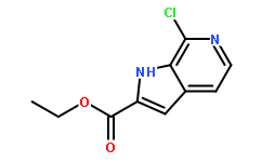 7-氯-1H-吡咯并[2,3-C]吡啶-2-羧酸乙酯