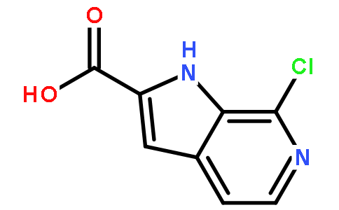 7-氯-1H-吡咯并[2,3-C]吡啶-2-羧酸