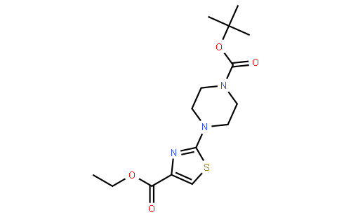 Ethyl 2-(4-(tert-butoxycarbonyl)piperazin-1-yl)thiazole-4-carboxylate
