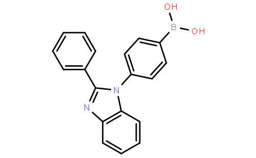 [4-(2-苯基-1H-苯并咪唑-1-基)苯基]硼酸