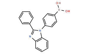 4-(2-phenyl-1H-benzo[d]imidazol-1-yl)phenylboronic acid