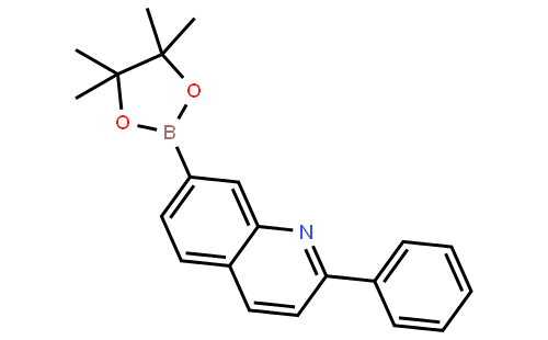 2-Phenyl-7-(4,4,5,5-tetramethyl-1,3,2-dioxaborolan-2-yl)quinoline