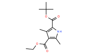 3,5-dimethylpyrrole-2,4-dicarboxylic acid 2-t-butyl ester-4-ethyl ester