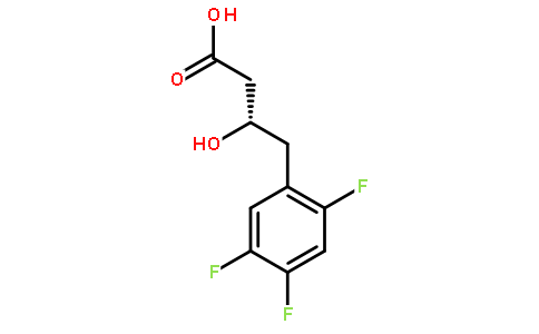 (3S)-2',4',5'-三氟-3-羟基苯丁酸