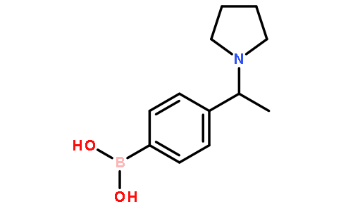 4-(1-吡咯烷基乙基)苯基硼酸