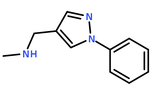 N-methyl-1-(1-phenyl-1H-pyrazol-4-yl)methanamine