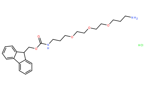 1-(9-Fluorenylmethyloxycarbonyl-amino)-4,7,10-trioxa-13-tridecanamine, HCl, 98%, SS-1787