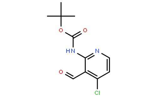tert-Butyl (4-chloro-3-formylpyridin-2-yl)carbamate