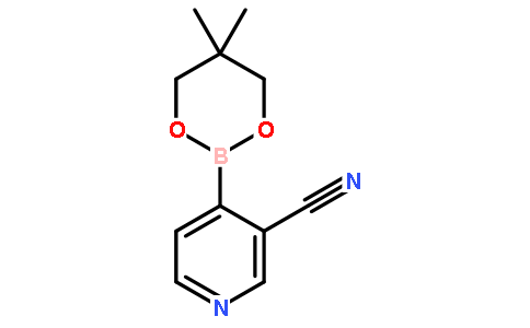 3-Cyano-4-(5,5-Dimethyl-[1,3,2]dioxaborinan-2-yl)-pyridine