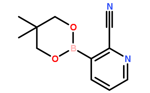3-(5,5-Dimethyl-1,3,2-dioxaborinan-2-yl)picolinonitrile