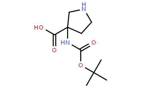 3-TERT-BUTOXYCARBONYLAMINO-PYRROLIDINE-3-CARBOXYLIC ACID