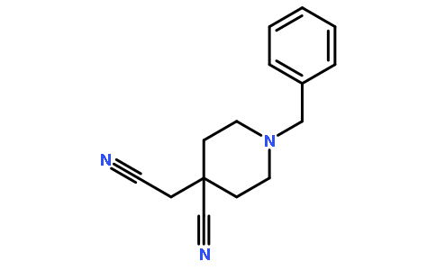 1-苄基-4-氰甲基-哌啶-4-腈