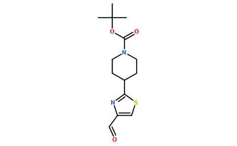 tert-butyl 4-(4-formylthiazol-2-yl)piperidine-1-carboxylate