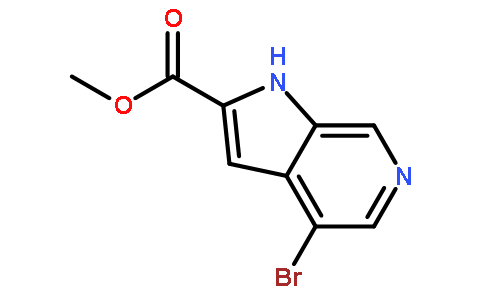 Methyl 4-bromo-1H-pyrrolo[2,3-c]pyridine-2-carboxylate