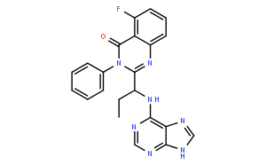 5-氟-3-苯基-2-[(1S)-1-(9H-嘌呤-6-基氨基)丙基]-4(3H)-喹唑啉酮