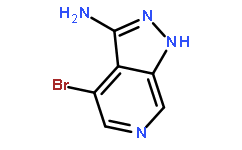 4-溴-1H-吡唑并[3,4-c]吡啶-3-胺