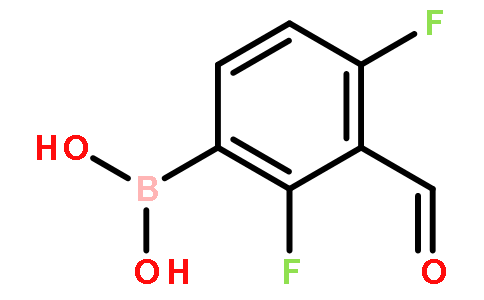 2,4-Difluoro-3-formylphenylboronic acid