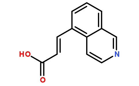 (E)-3-(5-isoquinolyl)prop-2-enoic acid