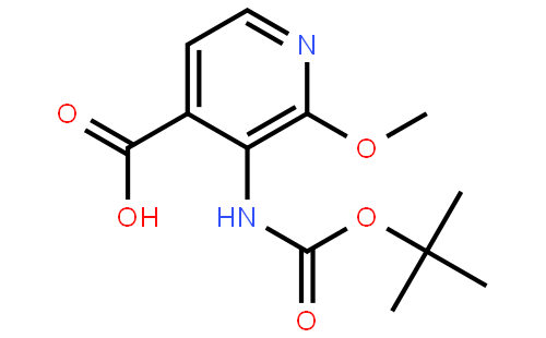 methyl 3-(tert-butoxycarbonylamino)-2-methoxyisonicotinate