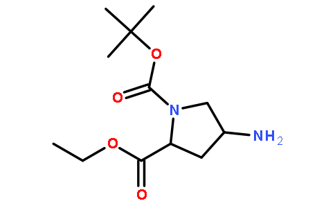 (2S,4R)-1-tert-Butyl 2-ethyl 4-aminopyrrolidine-1,2-dicarboxylate
