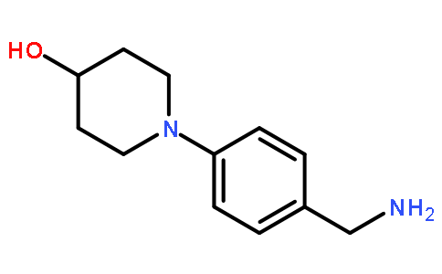 1-(4-aminomethyl-phenyl)piperidin-4-ol