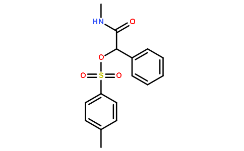 (S)-2-(Methylamino)-2-oxo-1-phenylethyl 4-methylbenzenesulfonate