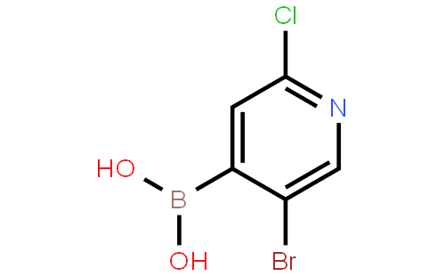 5-Bromo-2-chloropyridine-4-boronic acid