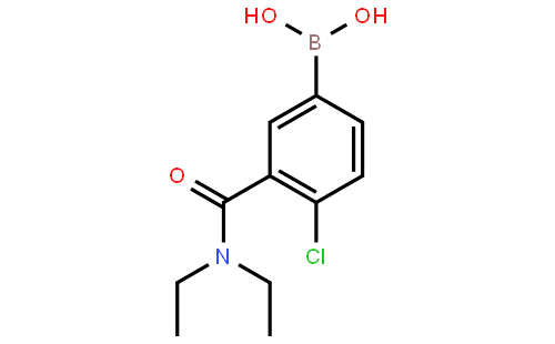 4-Chloro-3-(N,N-diethylcarbamoyl)phenylboronic acid