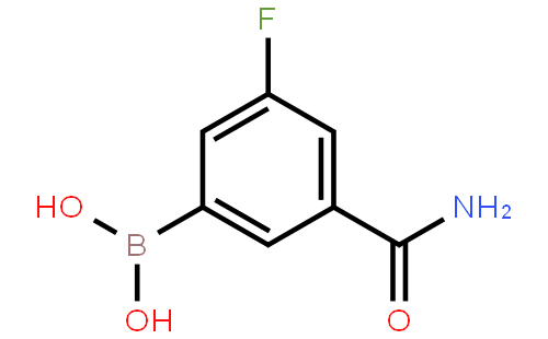 3-(Aminocarbonyl)-5-fluorophenylboronic acid
