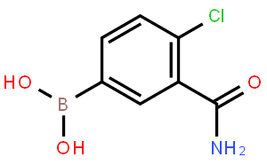 2-氯-5-硼苯甲酰胺