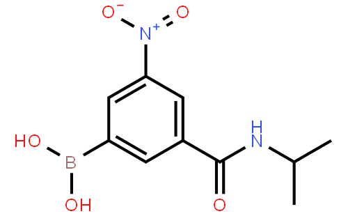 (3-(Isopropylcarbamoyl)-5-nitrophenyl)boronic acid